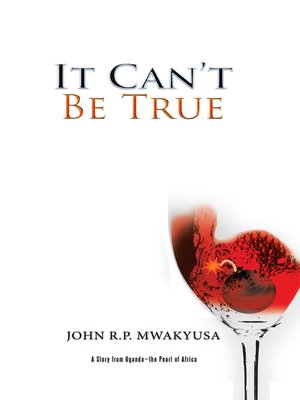 cover image of It Can't Be True